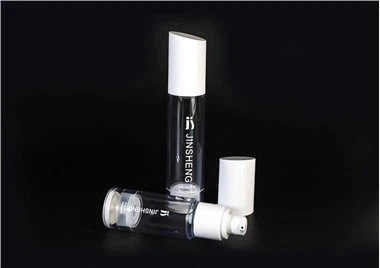 Zwarte fles zonder lucht