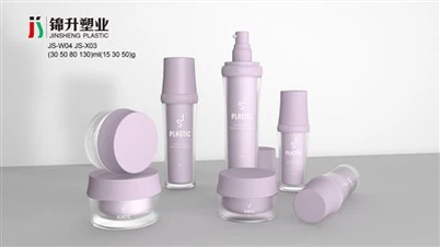 Witte plastic pot met koepeldeksel